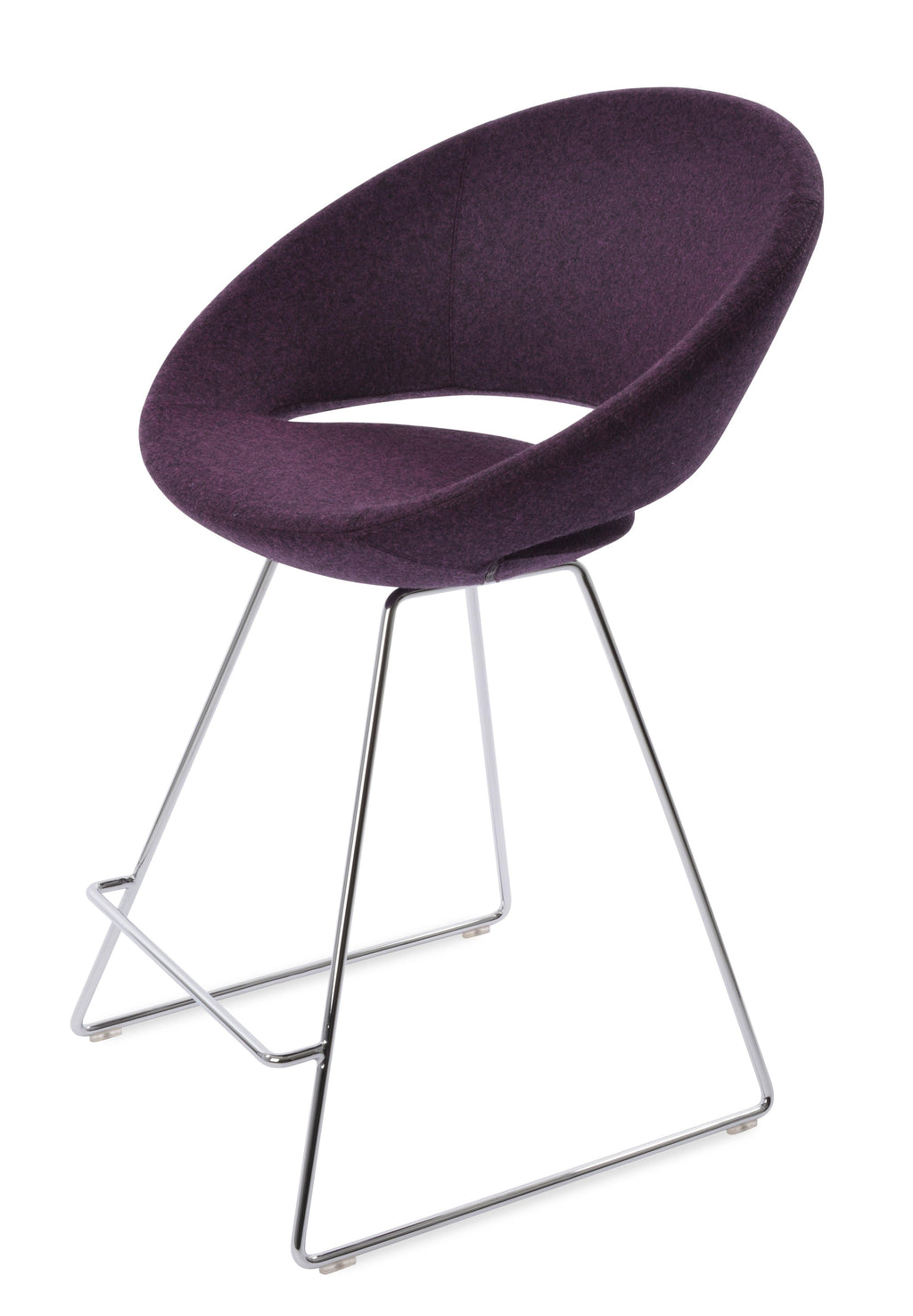 Crescent Purple Counter Stool Sorrento Swivel Bar Stool Purple